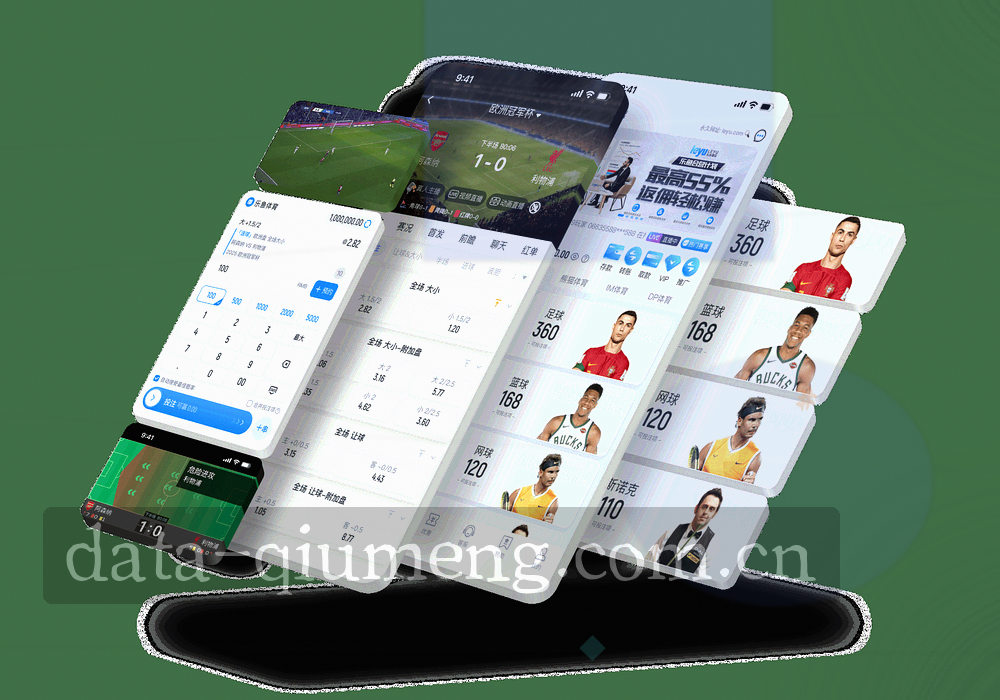 数据源分类网状图，篮球、足球与综合数据源通过节点连接